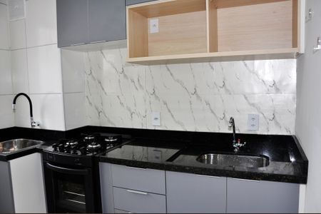 Apartamento para alugar com 39m², 2 quartos e sem vagaDetalhe - Cozinha Americana