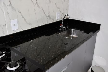 Apartamento para alugar com 39m², 2 quartos e sem vagaDetalhe - Cozinha Americana