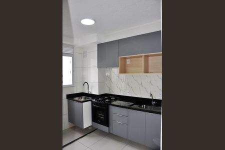 Apartamento para alugar com 39m², 2 quartos e sem vagaDetalhe - Cozinha Americana