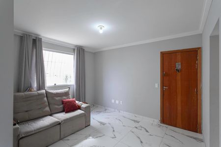 Sala  de apartamento à venda com 3 quartos, 65m² em Jardim Leblon, Belo Horizonte
