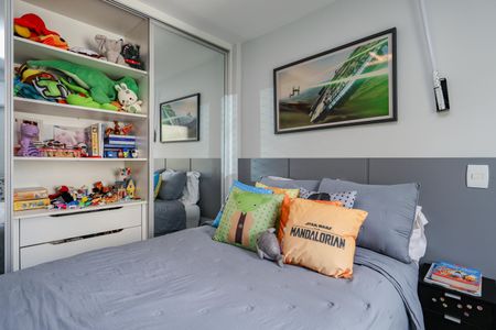 Apartamento à venda com 120m², 3 quartos e 2 vagasQuarto 2