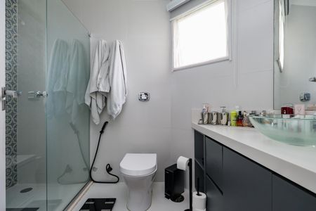 Apartamento à venda com 120m², 3 quartos e 2 vagasBanheiro da Suíte 