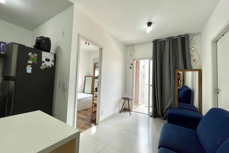 Sala  de apartamento à venda com 2 quartos, 42m² em Vila Guarani (zona Sul), São Paulo