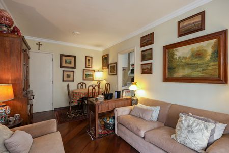 Sala de apartamento à venda com 3 quartos, 90m² em Vila Suzana, São Paulo