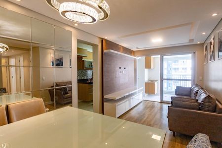 Sala  de apartamento para alugar com 3 quartos, 93m² em Centro, Diadema