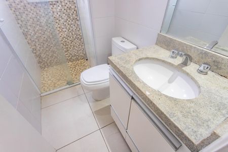 Apartamento para alugar com 93m², 3 quartos e 2 vagas Apartamento para alugar com 93m², 3 quartos e 2 vagasBanheiro da suíte