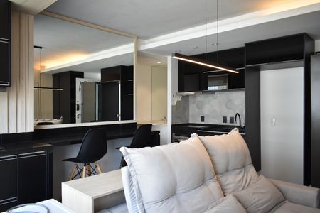 Sala de apartamento para alugar com 1 quarto, 38m² em Vila Monte Alegre, São Paulo