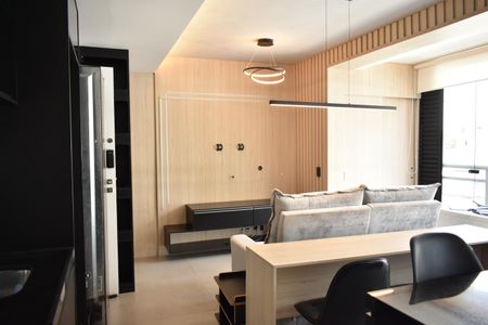 Sala de apartamento para alugar com 1 quarto, 38m² em Vila Monte Alegre, São Paulo