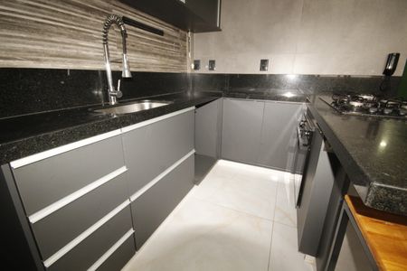 cozinha de apartamento para alugar com 3 quartos, 100m² em Ouro Preto, Belo Horizonte