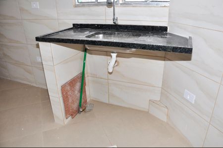 Detalhe - Cozinha de kitnet/studio para alugar com 1 quarto, 40m² em Vila Pereira Barreto, São Paulo