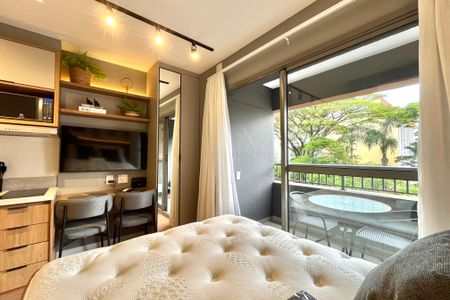 Sala/Quarto de kitnet/studio para alugar com 1 quarto, 24m² em Vila Santa Catarina, São Paulo