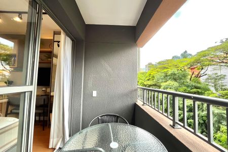 Varanda de kitnet/studio para alugar com 1 quarto, 24m² em Vila Santa Catarina, São Paulo