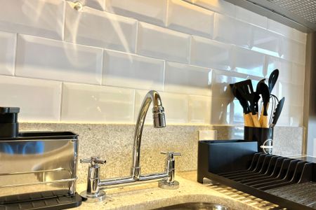 Studio para alugar com 24m², 1 quarto e sem vaga Studio para alugar com 24m², 1 quarto e sem vagaCozinha