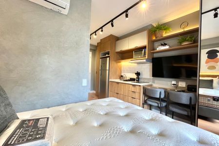 Sala/Quarto de kitnet/studio para alugar com 1 quarto, 24m² em Vila Santa Catarina, São Paulo