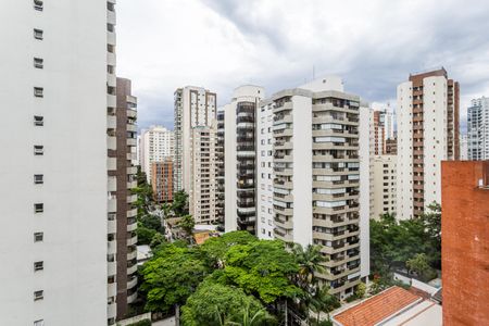 Vista de apartamento para alugar com 2 quartos, 75m² em Indianópolis, São Paulo