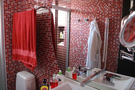 Apartamento à venda com 91m², 3 quartos e 2 vagasBanheiro da Suíte