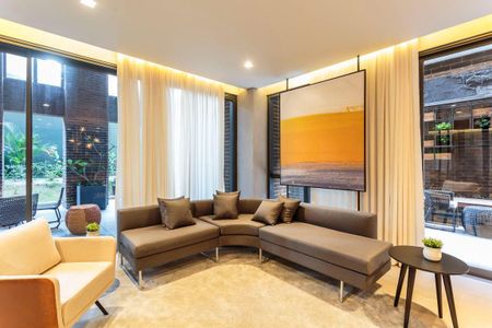 Studio para alugar com 25m², 1 quarto e 1 vaga Studio para alugar com 25m², 1 quarto e 1 vagaÁrea comum - Salão de festas
