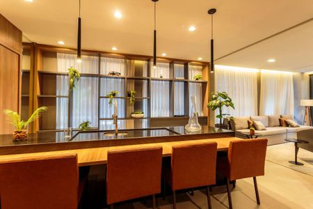 Studio para alugar com 25m², 1 quarto e 1 vaga Studio para alugar com 25m², 1 quarto e 1 vagaÁrea comum - Salão de festas