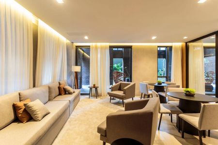 Studio para alugar com 25m², 1 quarto e 1 vaga Studio para alugar com 25m², 1 quarto e 1 vagaÁrea comum - Salão de festas