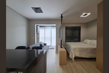 Studio de kitnet/studio para alugar com 1 quarto, 25m² em Indianópolis, São Paulo