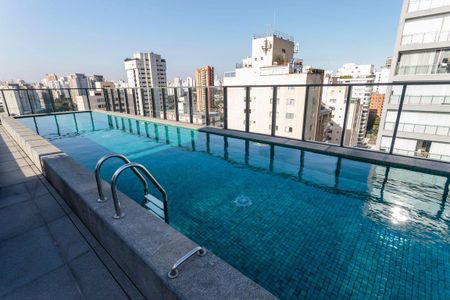 Studio para alugar com 25m², 1 quarto e 1 vaga Studio para alugar com 25m², 1 quarto e 1 vagaÁrea comum - Piscina