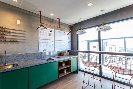 Studio para alugar com 25m², 1 quarto e 1 vaga Studio para alugar com 25m², 1 quarto e 1 vagaLavanderia