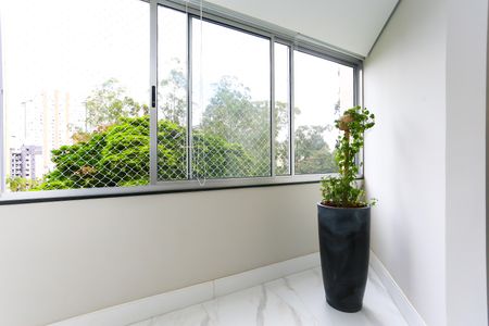 Varanda integrada da Sala de apartamento à venda com 3 quartos, 118m² em Vila Andrade, São Paulo