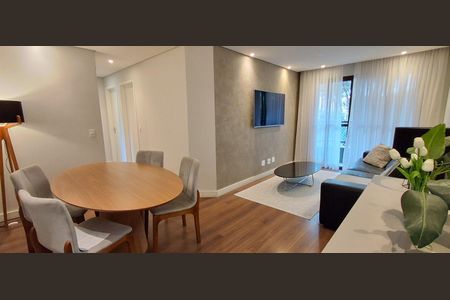 Sala de apartamento à venda com 3 quartos, 75m² em Vila Caminho do Mar, São Bernardo do Campo