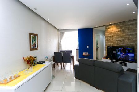 Sala  de apartamento à venda com 2 quartos, 69m² em Vila Sonia do Taboao, Taboão da Serra