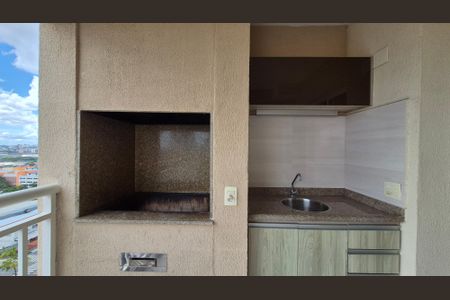 Varanda de apartamento para alugar com 3 quartos, 76m² em Campestre, Santo André
