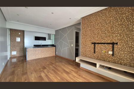 Sala de apartamento para alugar com 3 quartos, 76m² em Campestre, Santo André