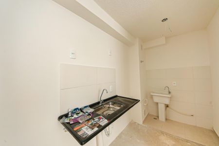 Apartamento para alugar com 36m², 2 quartos e sem vagaCozinha e Área de Serviço