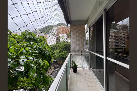 Varanda da sala de apartamento à venda com 3 quartos, 130m² em Lagoa, Rio de Janeiro