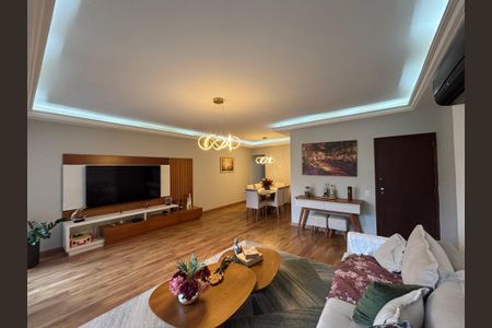 Sala de apartamento à venda com 3 quartos, 130m² em Lagoa, Rio de Janeiro