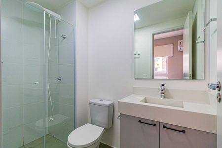 Apartamento para alugar com 25m², 1 quarto e sem vaga Apartamento para alugar com 25m², 1 quarto e sem vagaBanheiro