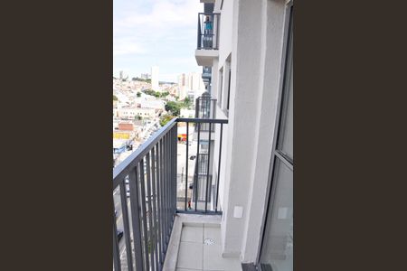 Apartamento à venda com 44m², 2 quartos e sem vagaDetalhe - Varanda da Sala