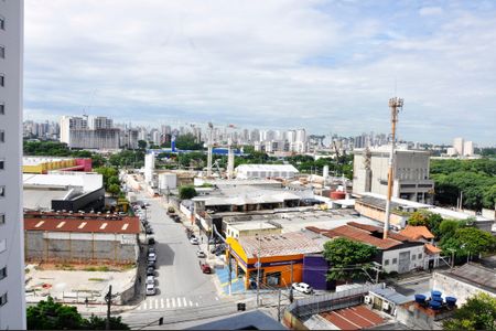 Apartamento à venda com 44m², 2 quartos e sem vagaDetalhe - Vista da Varanda da Sala