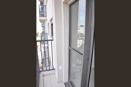 Apartamento à venda com 44m², 2 quartos e sem vagaDetalhe - Varanda da Sala