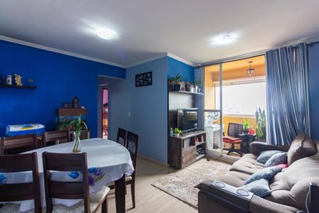Sala  de apartamento à venda com 3 quartos, 80m² em Jaguaribe, Osasco