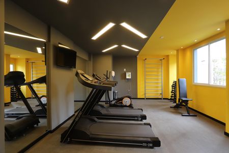 Apartamento para alugar com 42m², 2 quartos e sem vagaÁrea comum - Academia