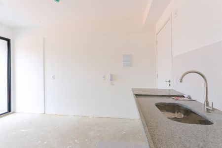 cozinha de apartamento à venda com 1 quarto, 26m² em Vila Sonia, São Paulo