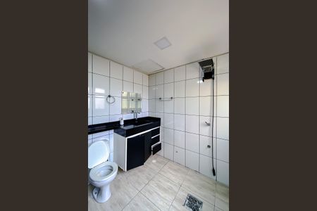 Casa para alugar com 130m², 3 quartos e sem vagaBanheiro da Suíte