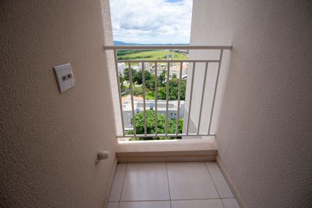 Varanda da Sala de apartamento para alugar com 2 quartos, 40m² em Júlio de Mesquita Filho, Sorocaba