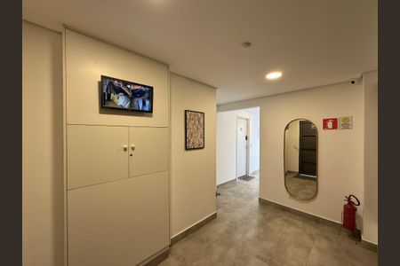 Apartamento para alugar com 25m², 1 quarto e sem vaga Apartamento para alugar com 25m², 1 quarto e sem vagaHall Social Bloco