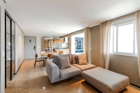 Sala de apartamento para alugar com 2 quartos, 89m² em Brooklin, São Paulo