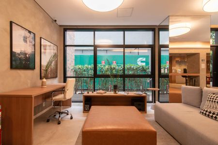 Studio para alugar com 26m², 1 quarto e sem vagaCoworking