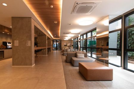 Studio para alugar com 26m², 1 quarto e sem vagaHall social