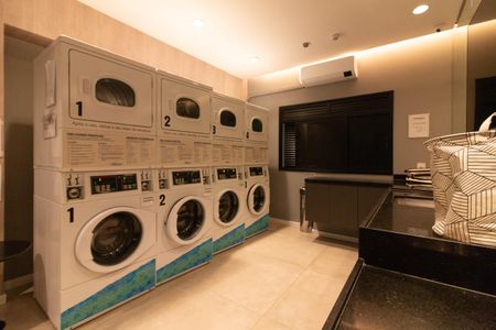 Studio para alugar com 26m², 1 quarto e sem vagaLavanderia