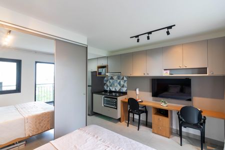 Studio de kitnet/studio para alugar com 1 quarto, 26m² em Indianópolis, São Paulo