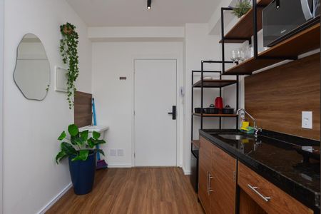 Cozinha Americana de apartamento para alugar com 1 quarto, 33m² em Pompeia, São Paulo